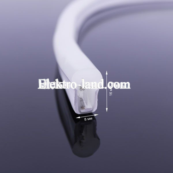 Светодиодная лента NEON 220В JL 2835-120 А IP65 золотая, герметичная, 1м